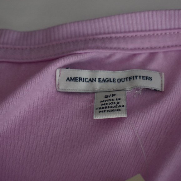American Eagle Outfitters Pink 2 in 1 Shirt - Picture 4 of 5
